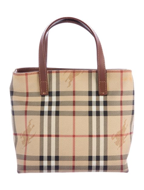 burberry haymarket check handle bag|burberry haymarket check tote sale.